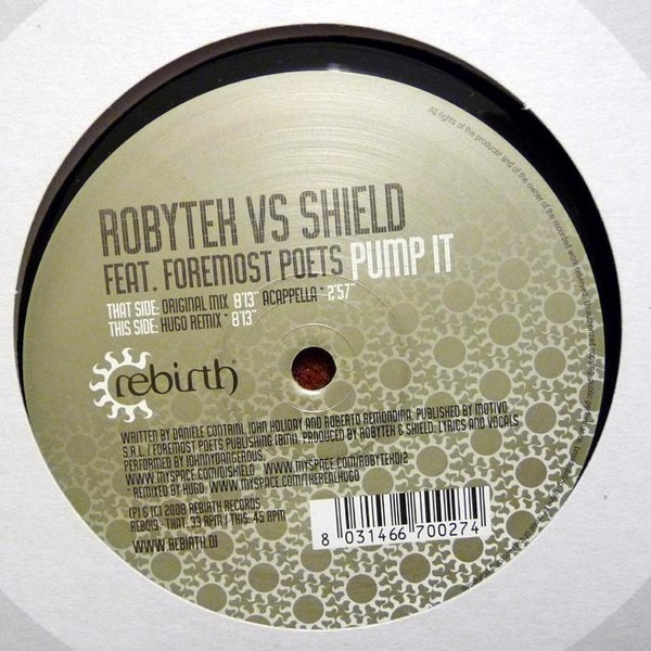 Robytek vs Shield Feat. Foremost Poets - Pump It | Rebirth (REB019) - main