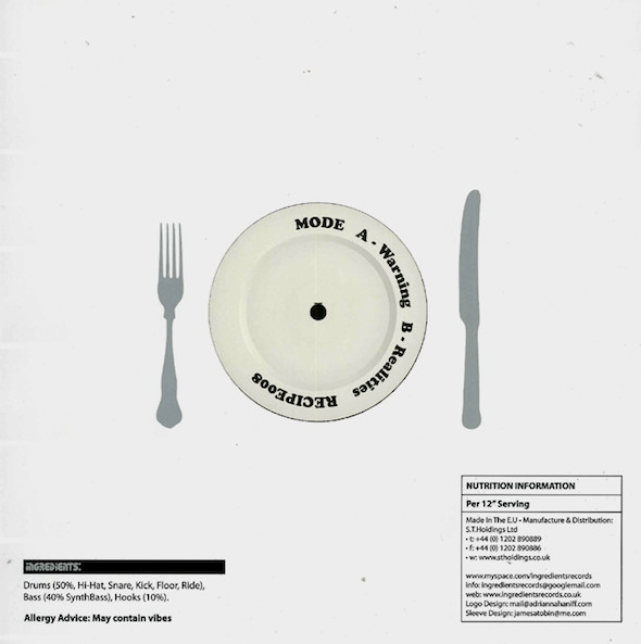 Mode - Warning / Realities | Ingredients Records (RECIPE008) - main
