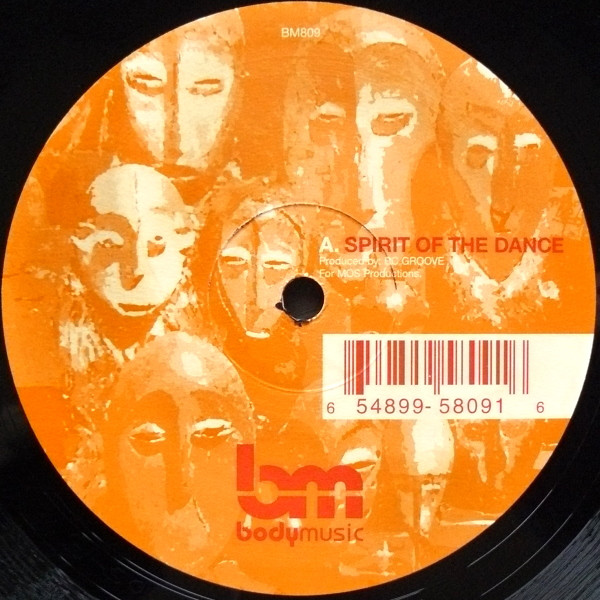 RC Groove - Spirit Of The Dance | Body Music (BM809) - main