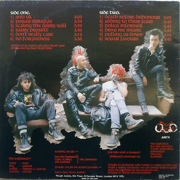 The Exploited - Death Before Dishonour | Rough Justice (JUST 6) - 2