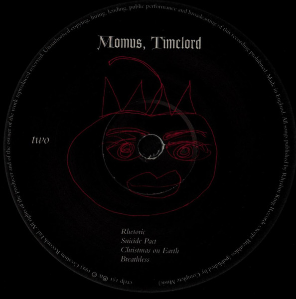Momus - Timelord | Creation Records (CRELP 151) - 4