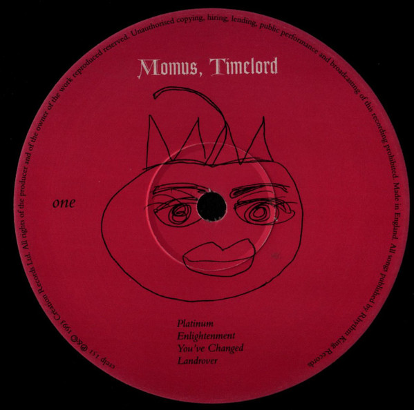 Momus - Timelord | Creation Records (CRELP 151) - 3