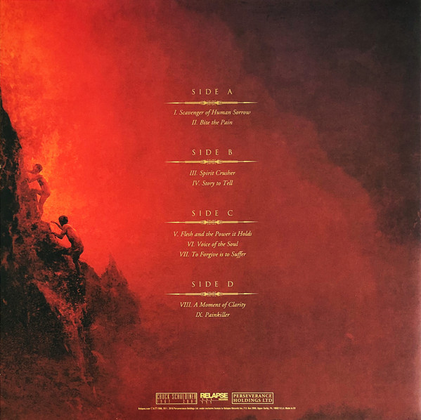 Death - The Sound Of Perseverance (Limited Edition - Butterfly Wings And Metallic Gold, Black And Red + Orange Splatter Vinyl) [Vinyl] | Relapse Records (RR7154) - 6