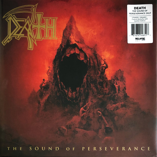 Death - The Sound Of Perseverance (Limited Edition - Butterfly Wings And Metallic Gold, Black And Red + Orange Splatter Vinyl) [Vinyl] | Relapse Records (RR7154) - 3