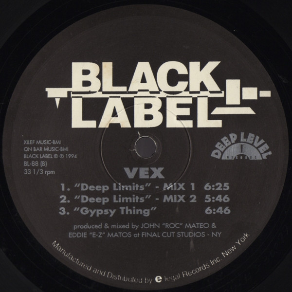 VEX - Give It Up | Black Label (BL-89) - 2