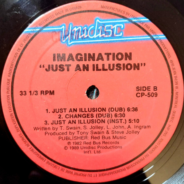 Imagination - Just An Illusion | Unidisc (CP-509) - 4