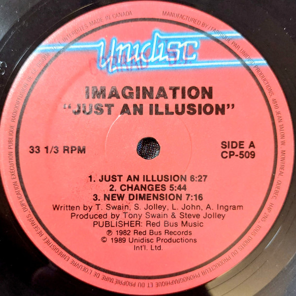 Imagination - Just An Illusion | Unidisc (CP-509) - 3