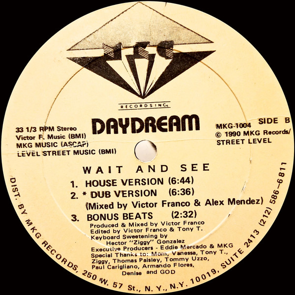 Daydream - Wait And See | MKG Records (MKG-1004) - 2