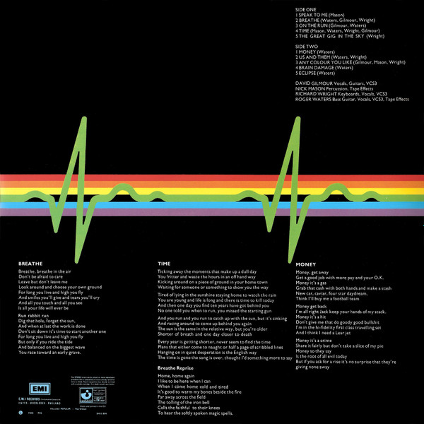 Pink Floyd - The Dark Side Of The Moon LP- 30TH ANNIVERSARY | Harvest (SHVL 804) - 2 Pink Floyd - The Dark Side Of The Moon LP- 30TH ANNIVERSARY | Harvest (SHVL 804) - 2
