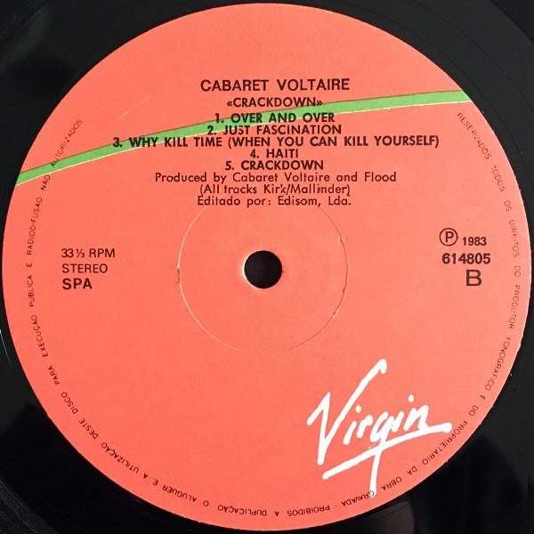 Cabaret Voltaire - The Crackdown | Virgin (614805) - 4