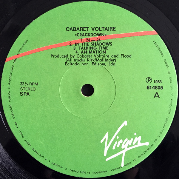 Cabaret Voltaire - The Crackdown | Virgin (614805) - 3