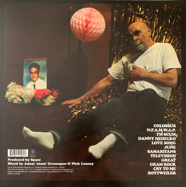 Idles - Joy As An Act Of Resistance | Partisan Records (PTKF2518-1) - 2 Idles - Joy As An Act Of Resistance | Partisan Records (PTKF2518-1) - 2