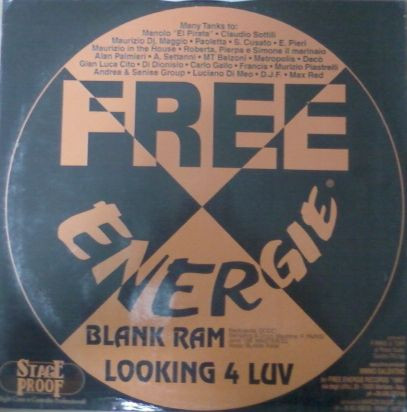 Blank Ram - Looking 4 Luv | Free Energie Records (C.C. 1371) - 2 Blank Ram - Looking 4 Luv | Free Energie Records (C.C. 1371) - 2