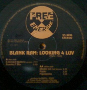 Blank Ram - Looking 4 Luv | Free Energie Records (C.C. 1371) - 4 Blank Ram - Looking 4 Luv | Free Energie Records (C.C. 1371) - 4