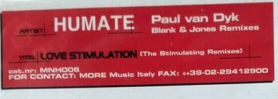 Humate - Love Stimulation (The Stimulating Remixes) | Milk'n Honey (MNH 006) - 3