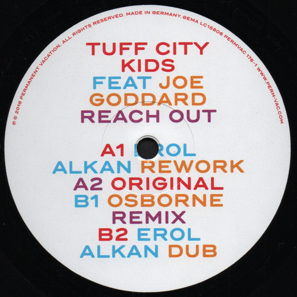 Tuff City Kids Feat. Joe Goddard - Reach Out | Permanent Vacation (PERMVAC176-1) - 2 Tuff City Kids Feat. Joe Goddard - Reach Out | Permanent Vacation (PERMVAC176-1) - 2
