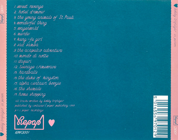 Bobby Trafalgar - In Person | Repap (REPAPCD001) - 3