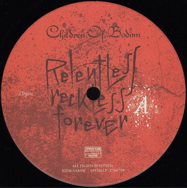 Children Of Bodom - Relentless Reckless Forever | Spinefarm Records (SPI386LP) - 3