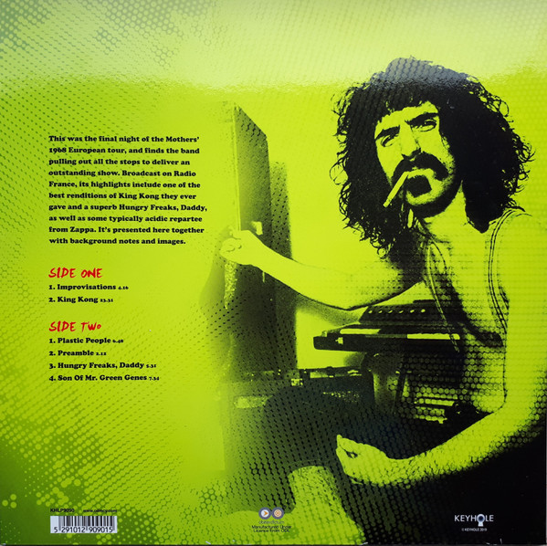 Frank Zappa And The Mothers - Live.. Paris 1968 | Keyhole (KHLP9090) - 2
