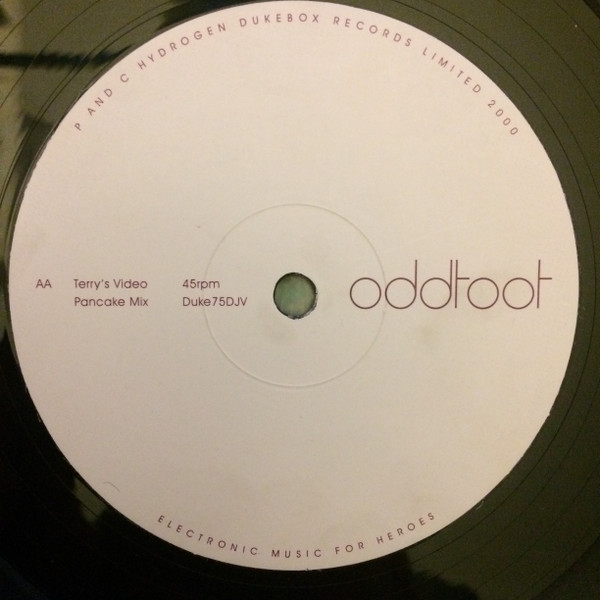 The Odd Toot - Love Bubble / Terry's Video | Hydrogen Dukebox (DUKE 075DJV) - 2