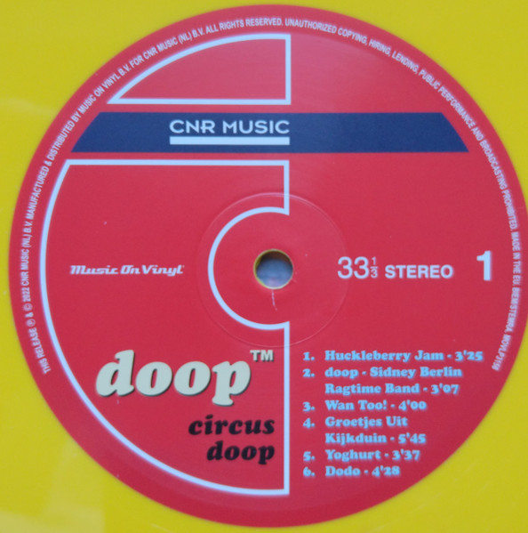 Doop - Circus Doop | Music On Vinyl (MOVLP3158) - 4 Doop - Circus Doop | Music On Vinyl (MOVLP3158) - 4