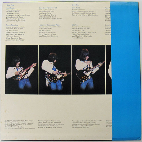 Jeff Beck - Wired | Epic (25·3P-59)