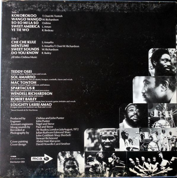 Osibisa - Heads | MCA Records (410005 U) - 3 Osibisa - Heads | MCA Records (410005 U) - 3