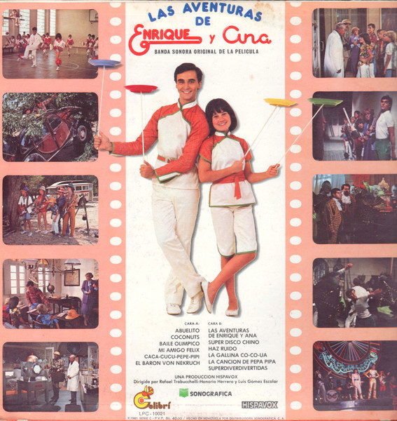 Enrique Y Ana - Las Aventuras De Enrique Y Ana - Banda Sonora Original De La Pelicula | Colibrí (LPC-10021) - 2