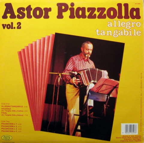 Astor Piazzolla - Vol. 2 - Allegro Tangabile | Joker (SM 3998) - 2 Astor Piazzolla - Vol. 2 - Allegro Tangabile | Joker (SM 3998) - 2