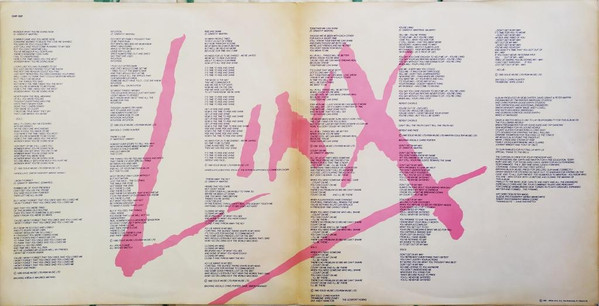 Linx - Intuition - Vinilo | Chrysalis (CHR 1332) - 4