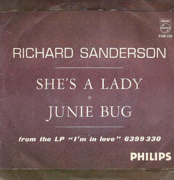 Richard Sanderson - She's A Lady | Philips (6198 530) - 2