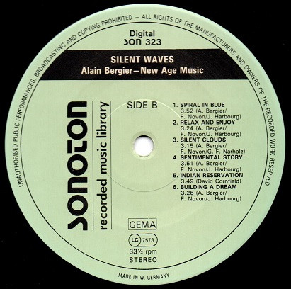 Alain Bergier - Silent Waves - New Age Music | Sonoton (SON 323) - 4 Alain Bergier - Silent Waves - New Age Music | Sonoton (SON 323) - 4