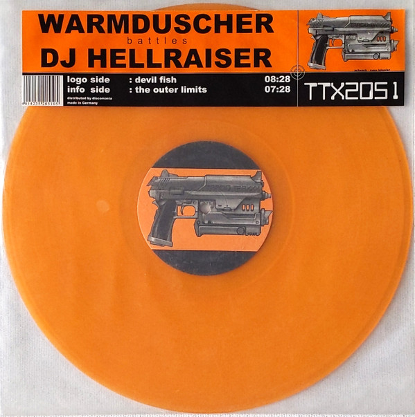 Warmduscher Battles DJ Hellraiser - Devil Fish / The Outer Limits | Tracid Traxxx (TTX2051) - main Warmduscher Battles DJ Hellraiser - Devil Fish / The Outer Limits | Tracid Traxxx (TTX2051) - main