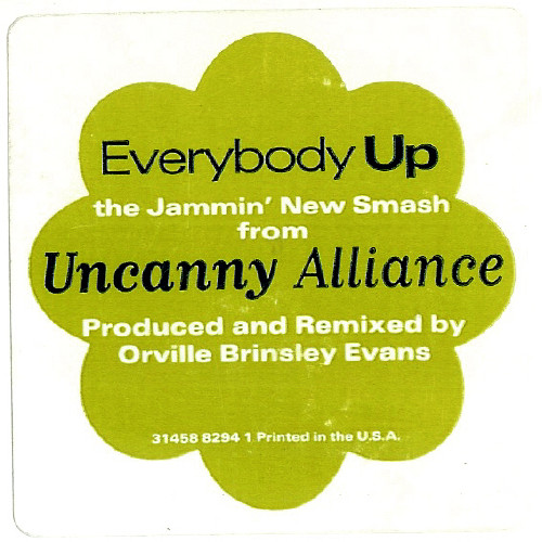 Uncanny Alliance - Everybody Up | A&M Records (31458 8294 1) - main Uncanny Alliance - Everybody Up | A&M Records (31458 8294 1) - main