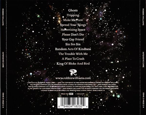 Robbie Williams - Intensive Care | Chrysalis (0946 3 41823 2 4) - 2