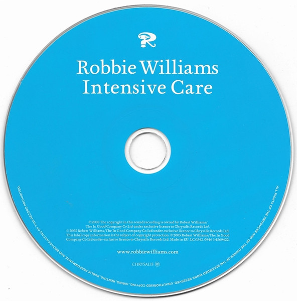Robbie Williams - Intensive Care | Chrysalis (0946 3 41823 2 4) - 3