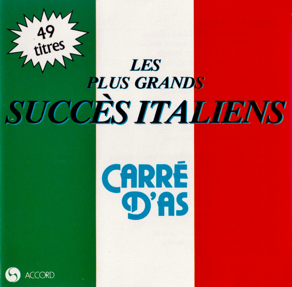 Carré D'As - Les Plus Grands Succès Italiens | Accord (100092) - main