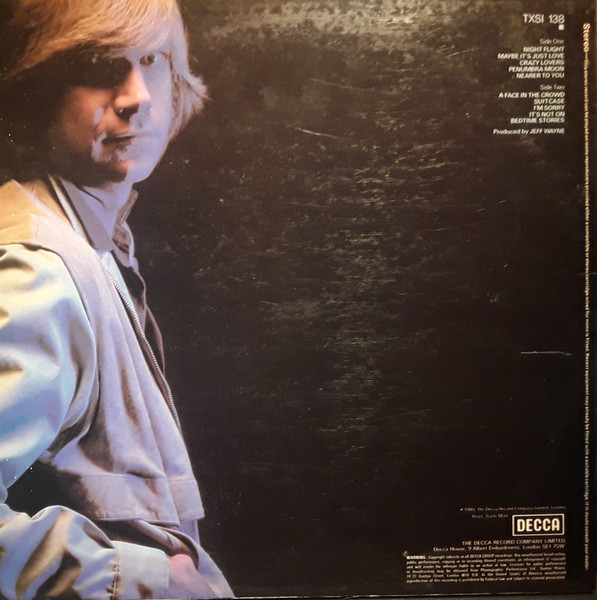 Justin Hayward - Night Flight | Decca (TXSI 138) - 2 Justin Hayward - Night Flight | Decca (TXSI 138) - 2