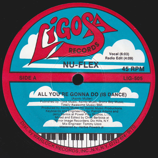 Nu-Flex - All You're Gonna Do (Is Dance) | Ligosa Records (LIG-505) - main Nu-Flex - All You're Gonna Do (Is Dance) | Ligosa Records (LIG-505) - main