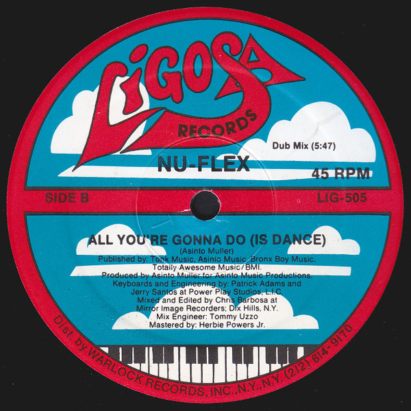 Nu-Flex - All You're Gonna Do (Is Dance) | Ligosa Records (LIG-505) - 2 Nu-Flex - All You're Gonna Do (Is Dance) | Ligosa Records (LIG-505) - 2