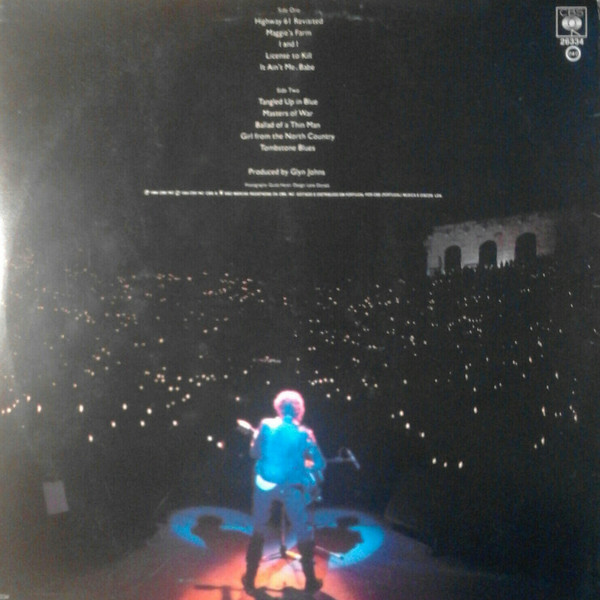 Bob Dylan - Real Live | CBS (26334) - main