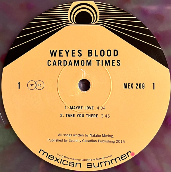 Weyes Blood - Cardamom Times | Mexican Summer (MEX209) - 3