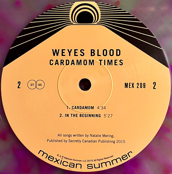 Weyes Blood - Cardamom Times | Mexican Summer (MEX209) - 4