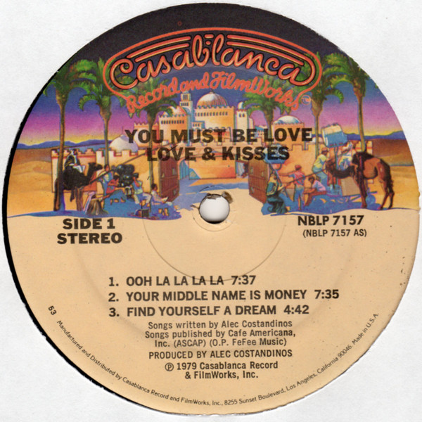 Love & Kisses - You Must Be Love | Casablanca (NBLP 7157) - 4 Love & Kisses - You Must Be Love | Casablanca (NBLP 7157) - 4