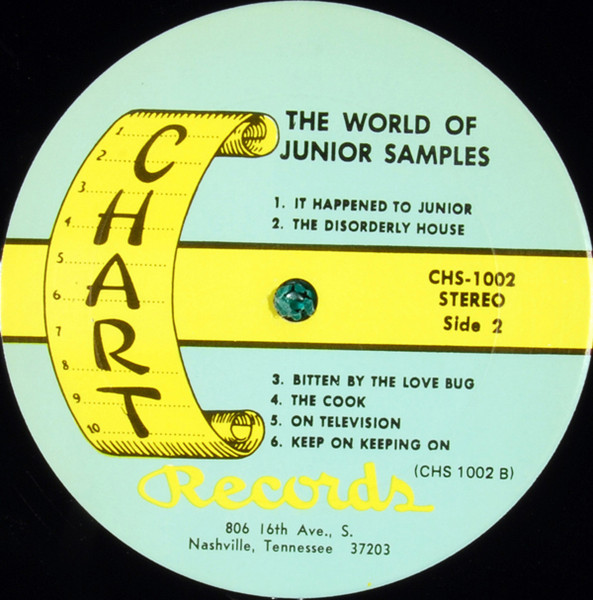 Junior Samples - The World Of Junior Samples | Chart Records (CHS-1002) - 4 Junior Samples - The World Of Junior Samples | Chart Records (CHS-1002) - 4