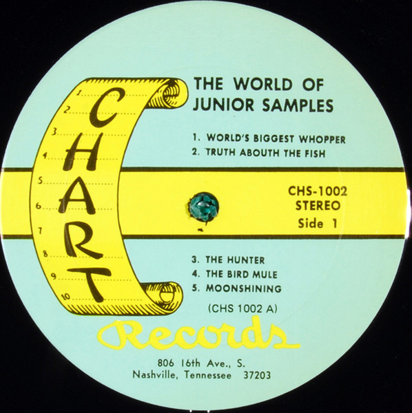 Junior Samples - The World Of Junior Samples | Chart Records (CHS-1002) - 3 Junior Samples - The World Of Junior Samples | Chart Records (CHS-1002) - 3