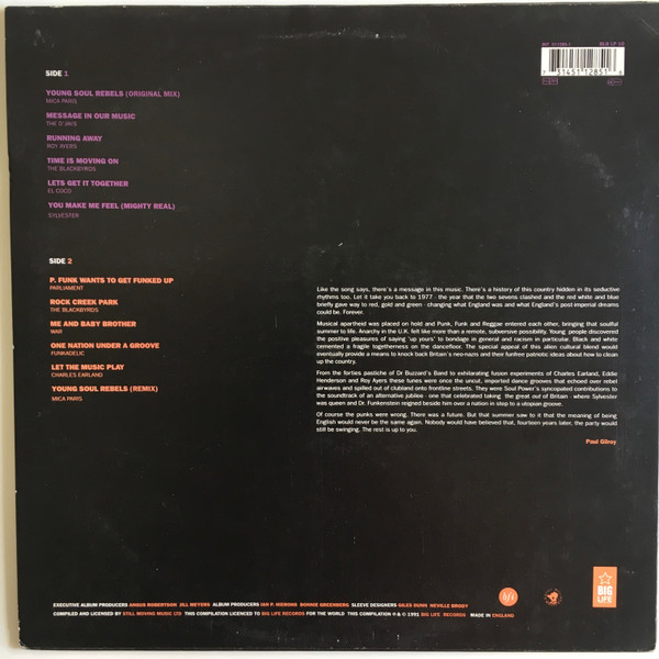 Various - Young Soul Rebels | Big Life (BLR LP10) - 2 Various - Young Soul Rebels | Big Life (BLR LP10) - 2