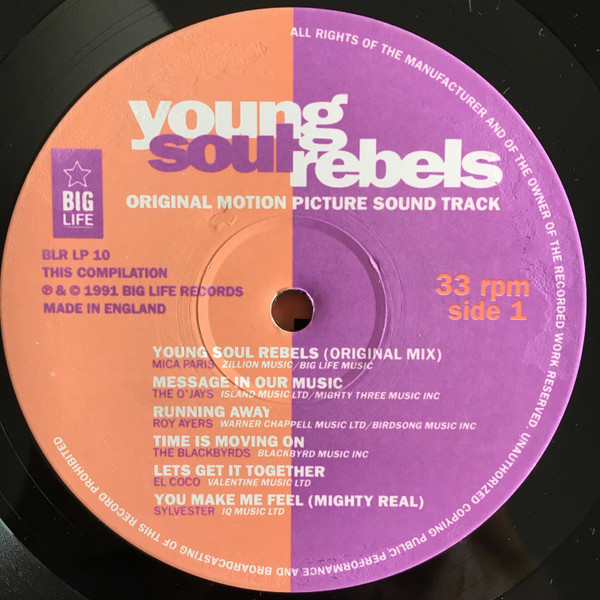 Various - Young Soul Rebels | Big Life (BLR LP10) - 3 Various - Young Soul Rebels | Big Life (BLR LP10) - 3