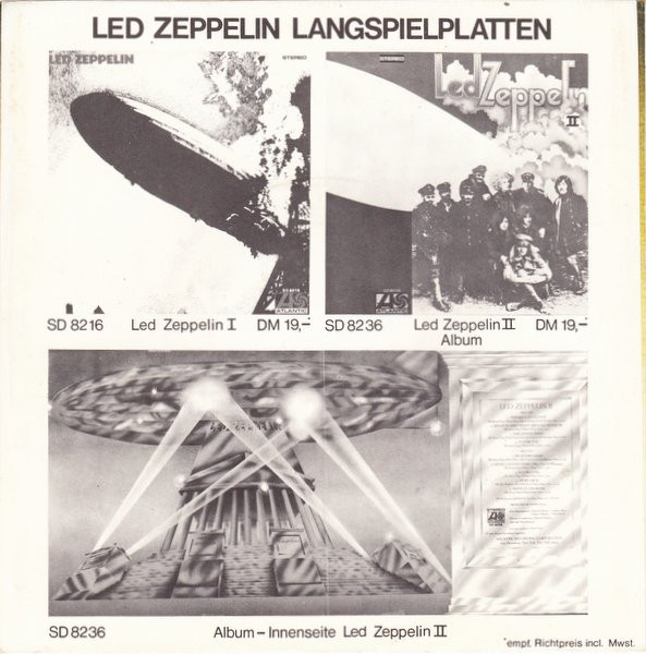 Led Zeppelin - Whole Lotta Love | Atlantic (Atl. 70.409) - 2