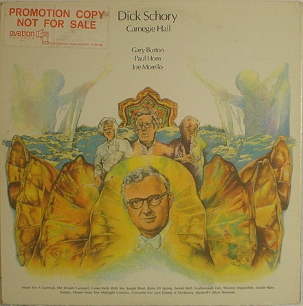 Dick Schory With Gary Burton & Paul Horn & Joe Morello - Carnegie Hall | Ovation Records (OV/14-10-2) - 2 Dick Schory With Gary Burton & Paul Horn & Joe Morello - Carnegie Hall | Ovation Records (OV/14-10-2) - 2